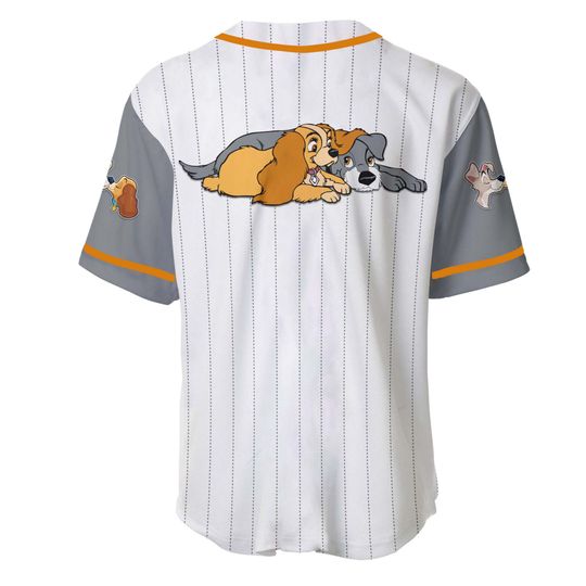 Lady & The Tramp Baseball Jersey