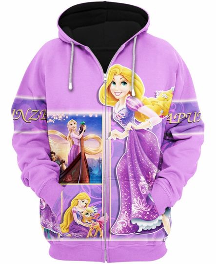 Rapunzel Tanged | Disney 3D Hoodie