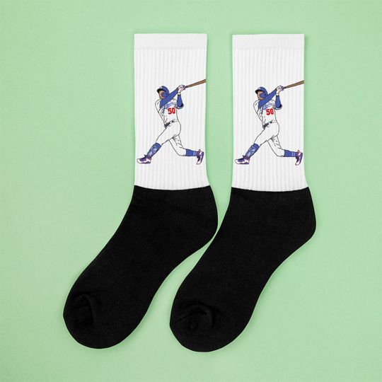 Mookie Betts Dodgers Socks