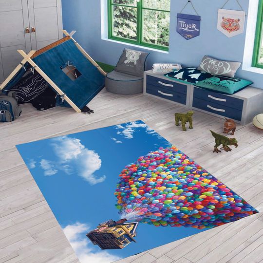 Pixar UP Movie Disney Kids Room Rug