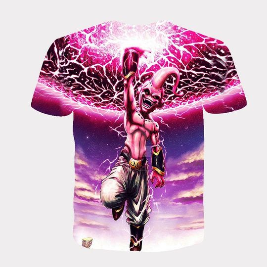 T-Shirt Dragon Ball Z Majin Buu Anime Manga