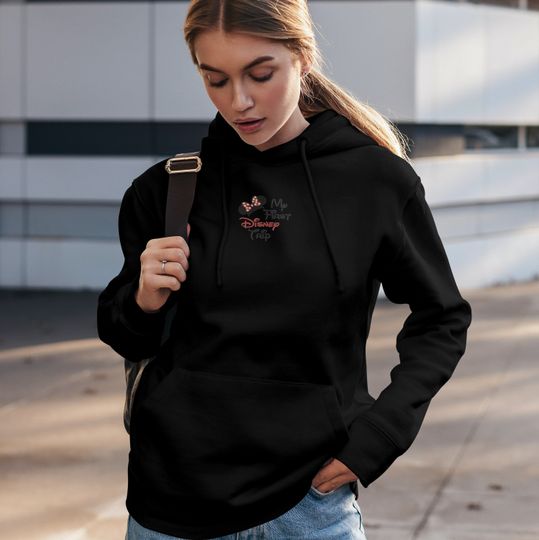 My First Disney Trip Embroidered Hoodie