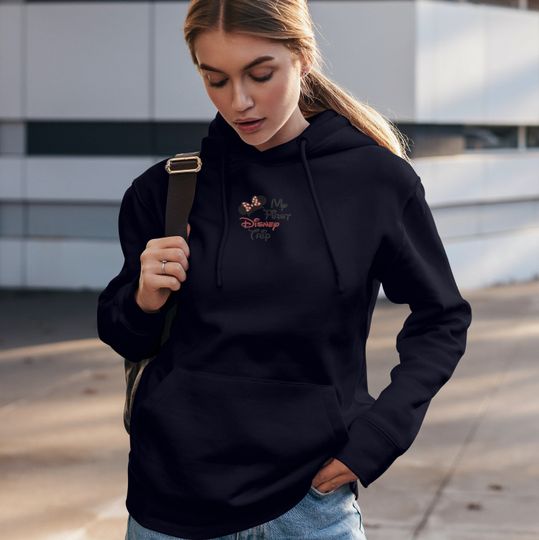 My First Disney Trip Embroidered Hoodie