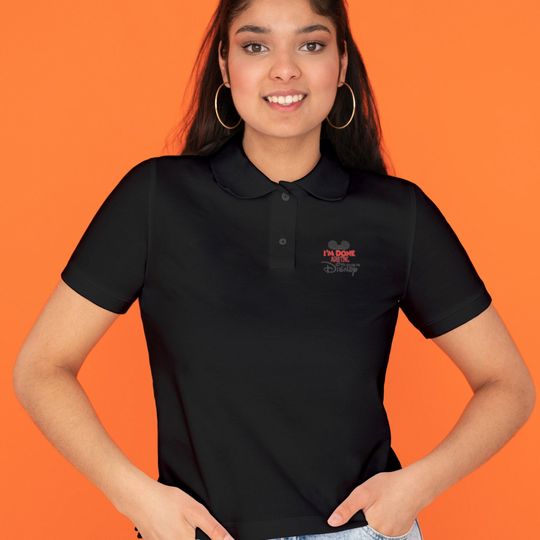 Disney Squad Embroidered Golf Polo Shirt