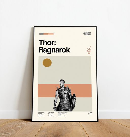 THOR: Ragnarok - Marvel Poster