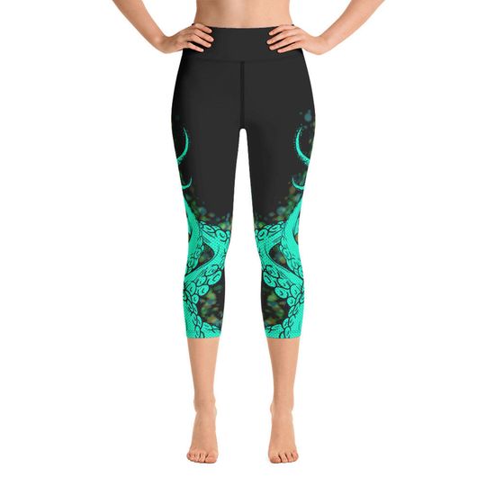 Tentacle Yoga Capri Leggings