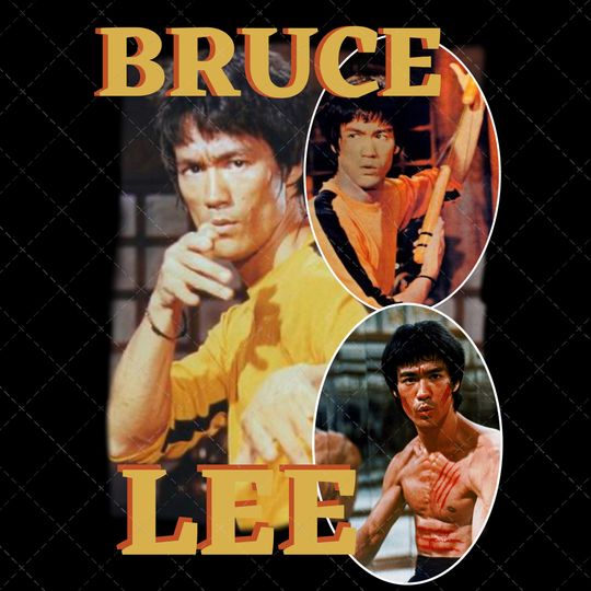 Vintage 90s Bootleg Rap Tee | Bruce Lee Martial Arts Tshirt | Old School Rap Tee shirt