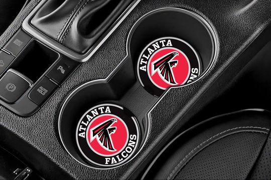 Falcons Inspired Car Coasters