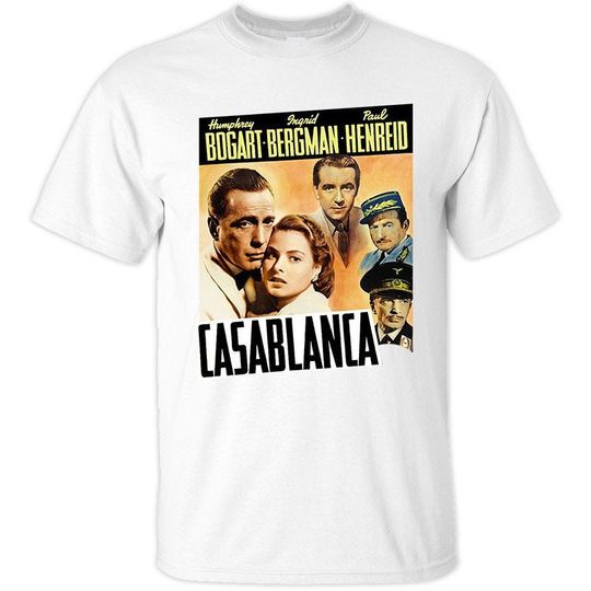Casablanca V2 Poster Men T Shirt