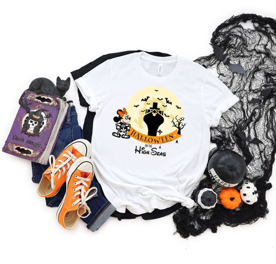 Minnie Halloween On The High Seas,  Magical Vacation Shirt, Disney Cruise Shirt