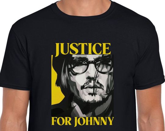 Justice For Johnny Tshirt, Johnny Depp Tshirt