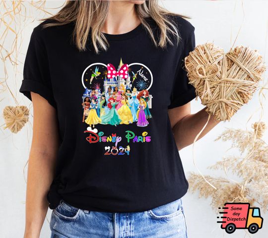 Custom Disney Family Tshirt,Disneyland paris