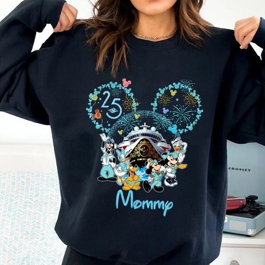 Personalized Disney Cruise Line 25th Anniversary Shirt