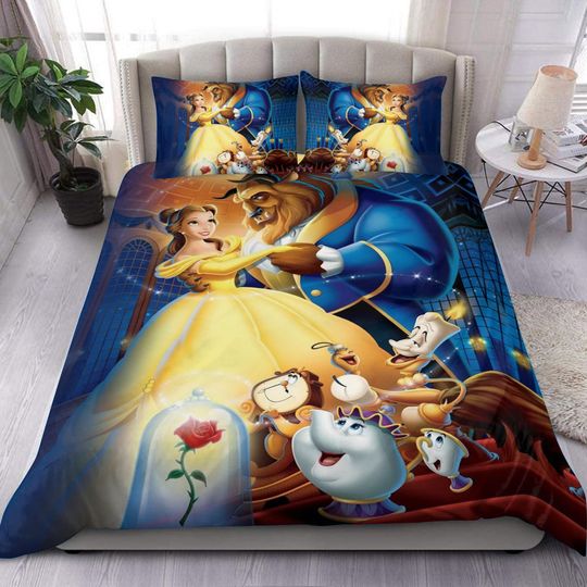 Beauty and The Beast Disney Bedding Set |
