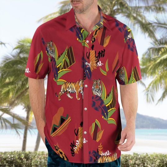 Scarface Tony Montana, Scarface Al Pacino Rare Bloody Hawaiian Shirt