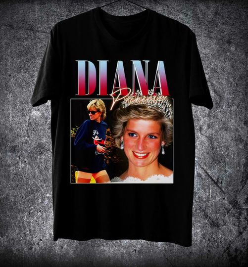 Princess Diana Vintage Unisex T-Shirt
