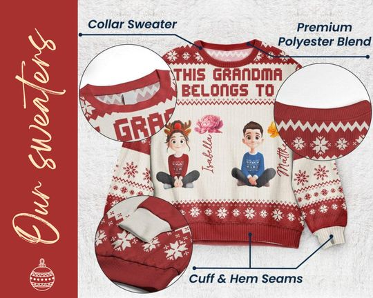 Overstimulated But Festive Possum Ugly Christmas Sweater