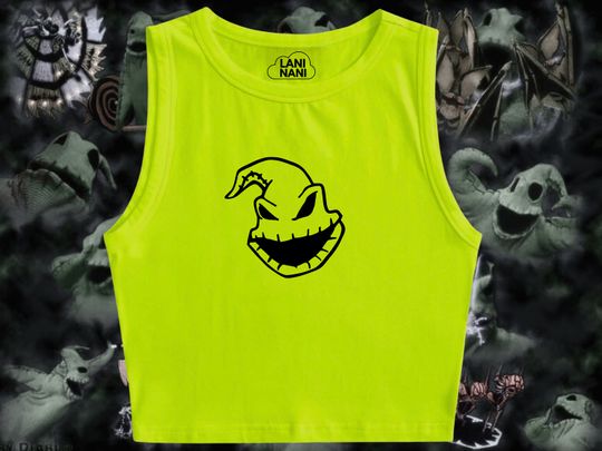 Oggie Boogie Crop Tank | Nightmare  Before Christmas | Disney Crop Tank | Halloween Top | Oogie Boogie Bash