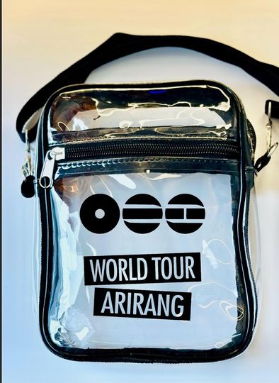 BTS World Tour Clear Bag