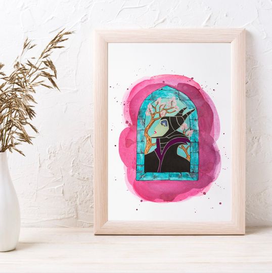 Original Disney Maleficent Sleeping Beauty Poster