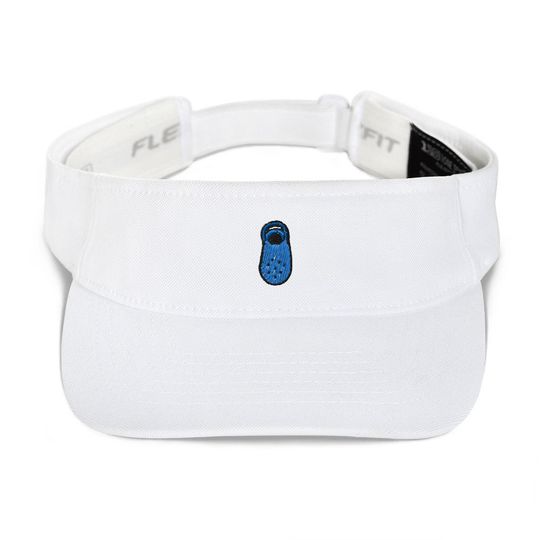 Crock Embroidered Visor, Premium Summer Visor,  Adjustable Beach Sun Hat - Multiple Colors