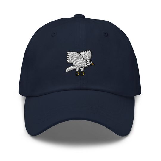 Eagle Embroidered Dad Hat: Unisex Cotton Twill Baseball Cap