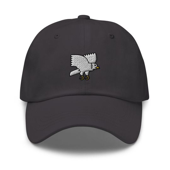 Eagle Embroidered Dad Hat: Unisex Cotton Twill Baseball Cap