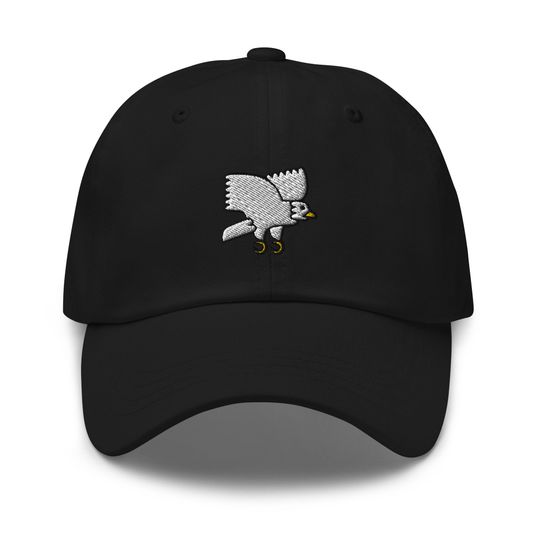 Eagle Embroidered Dad Hat: Unisex Cotton Twill Baseball Cap