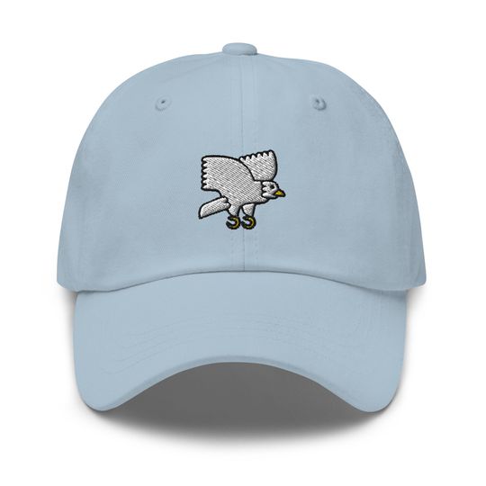 Eagle Embroidered Dad Hat: Unisex Cotton Twill Baseball Cap