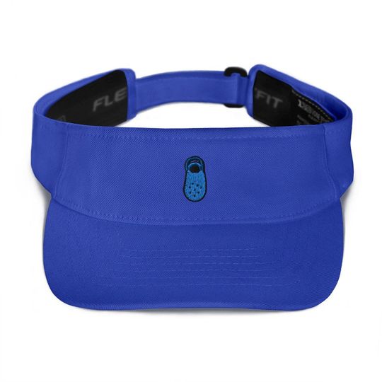 Crock Embroidered Visor, Premium Summer Visor,  Adjustable Beach Sun Hat - Multiple Colors