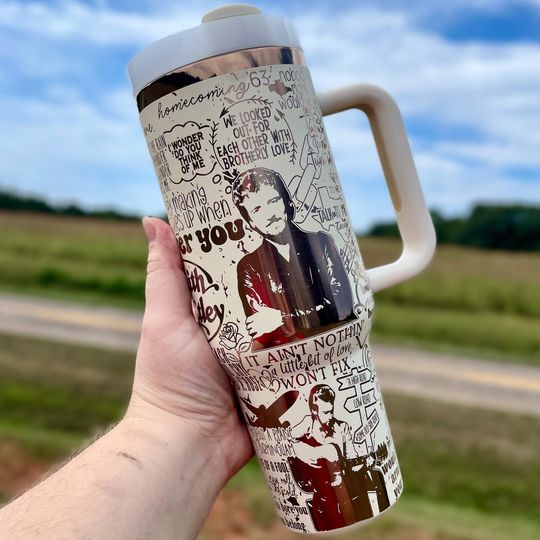 Keith W Hitley Legacy Engraved 40oz Stainless Steel Tumbler