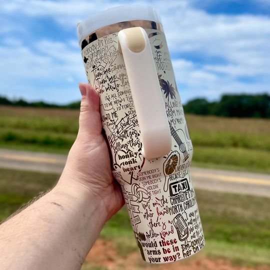 Keith W Hitley Legacy Engraved 40oz Stainless Steel Tumbler