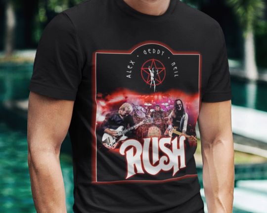 Vintage Rush band Shirt.