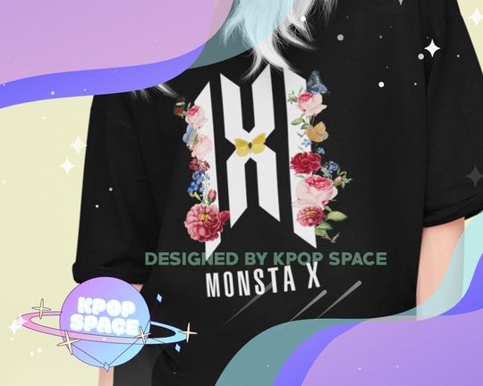 Monsta X Logo Shownu Minhyuk Kihyun Hyungwon T shirt