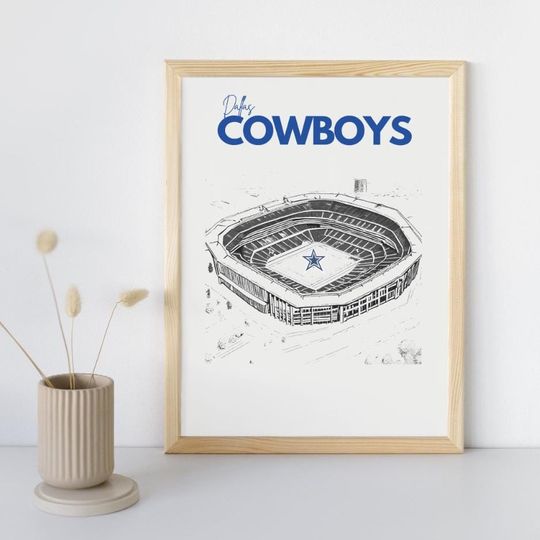 Dallas Cowboys Poster Digital File
