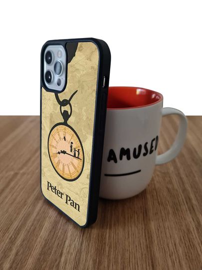 Captain Hook Pirate Tattoo Peter Pan Cover for iPhone  - Gift