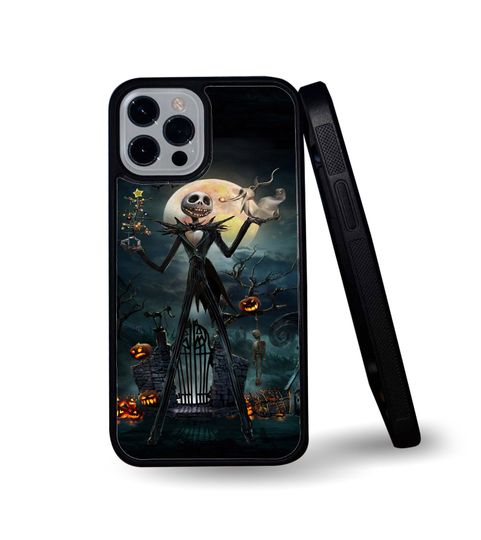 Nightmare Before Christmas Wallpaper Disney Stylish Snapback Rubber iPhone Case