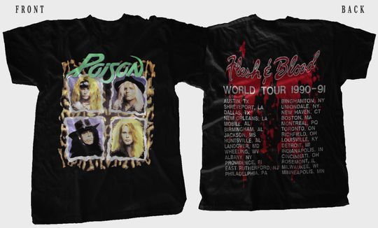 POISON- Flesh & Blood Shirt