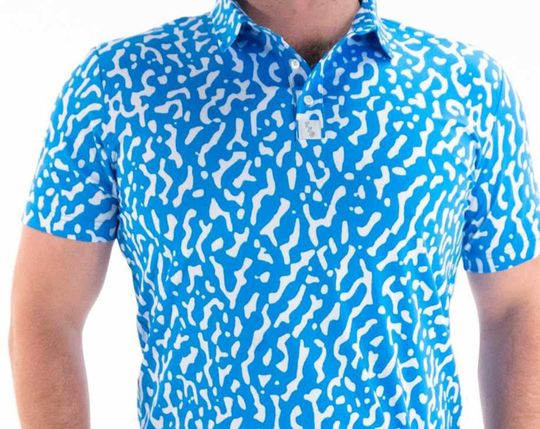 Blue Baller Golf Polo Shirt