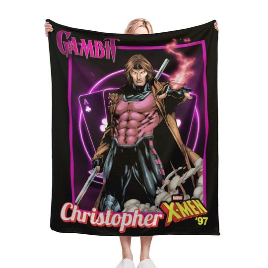 Personalized X-Men Blanket: Custom Superhero Gift