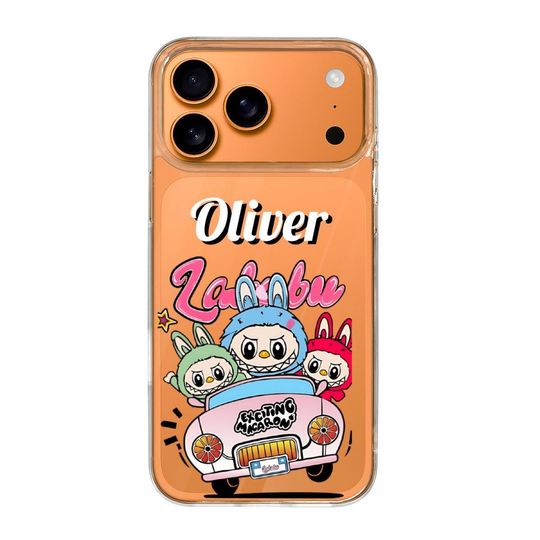 Labubu iPhone 17 Pro Max TPU Case: Shockproof Drop Protection