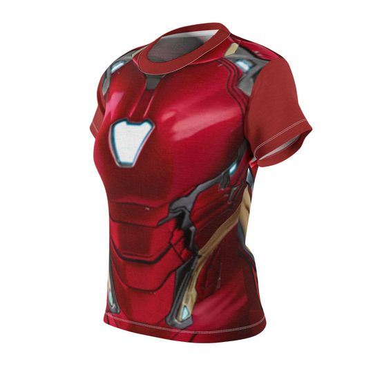 Iron Man Women's Tee: Superhero Comic Book Apparel