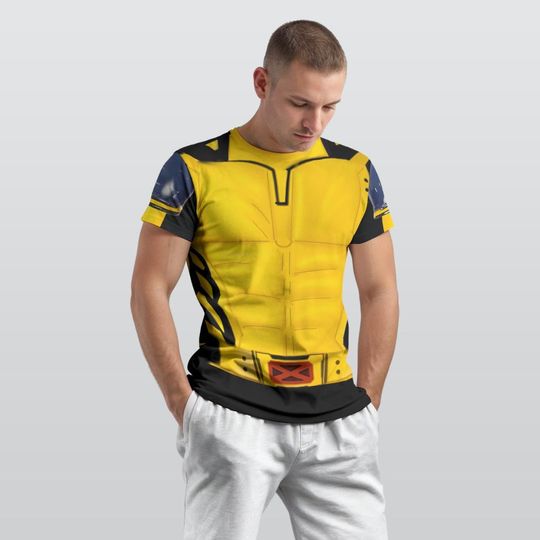Wolverine costume, Wolverine cosplay, Deadpool wolverine, xmen, Marvel Shirt