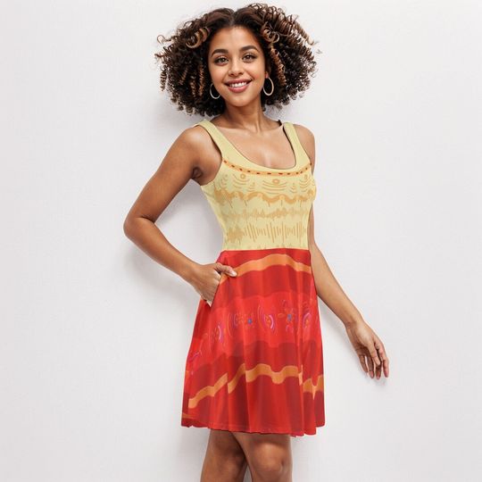 Dolores Encanto Dress ,Dolores Madrigal Costume,  encanto cosplay costume