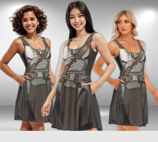 Star Wars cosplay, Mandalorian  Dress , Star Wars Costume,