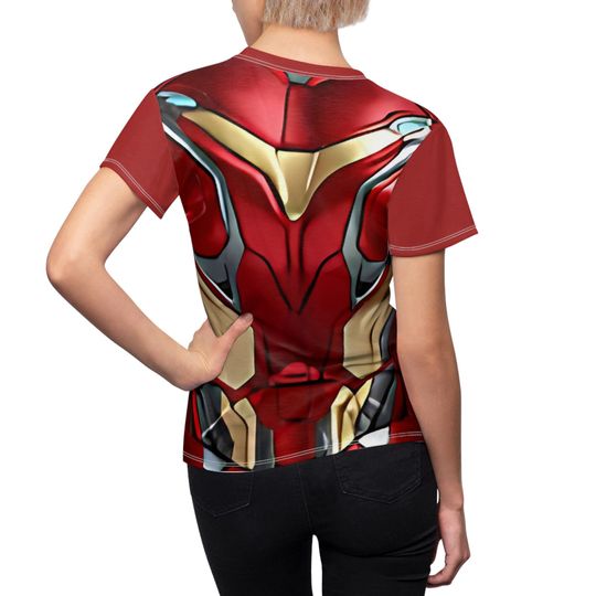 Iron Man Women's Tee: Superhero Comic Book Apparel