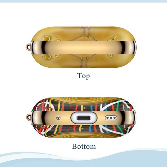 C3PO Star Wars AOP Airpods Case Cover