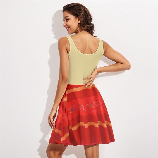 Dolores Encanto Dress ,Dolores Madrigal Costume,  encanto cosplay costume