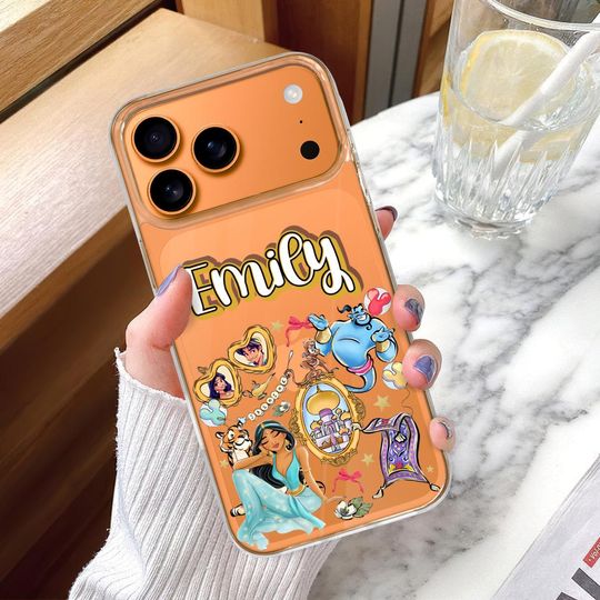 Jazmin Princess iPhone 17 Pro Max Transparent Phone Case