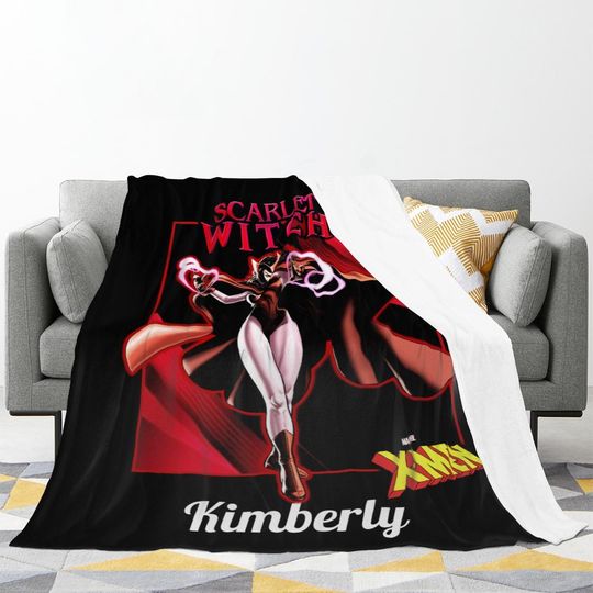 Personalized X-Men Blanket: Custom Superhero Gift